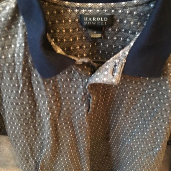 MEN’S KNIT Polo Dress Shirt - Picture 5 of 16